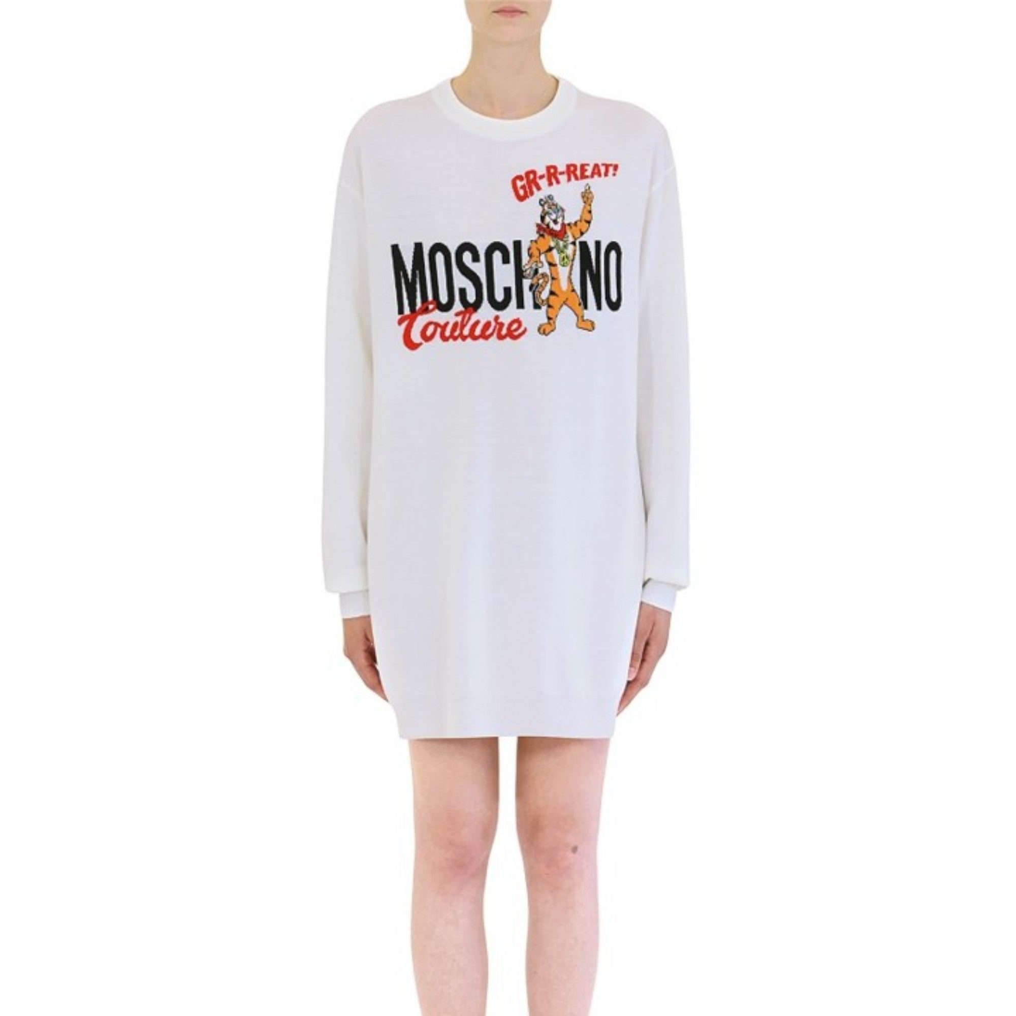 Knit dress - White