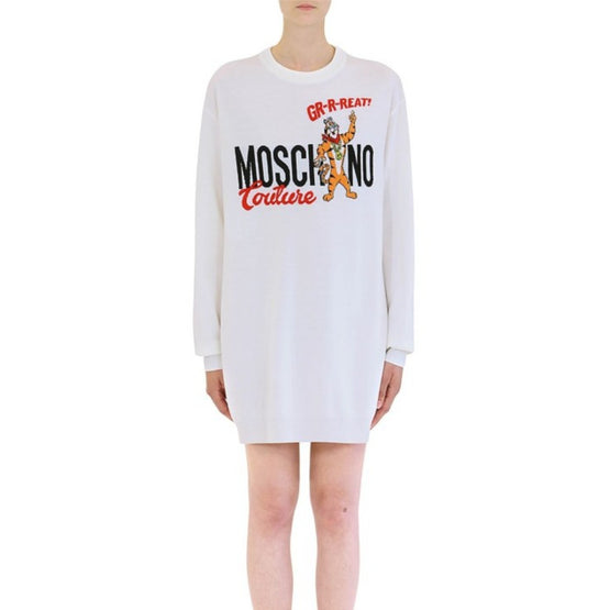 Knit dress - White