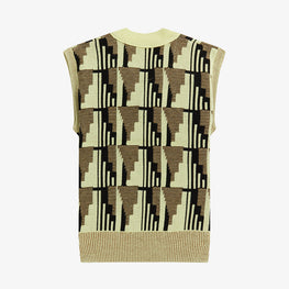 Jacquard Knitted Tank