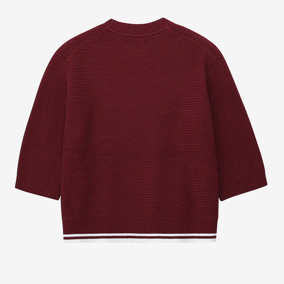 JP- Tipped Knitted Top