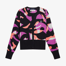 Amy Abstract Cardigan