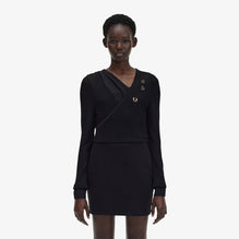 Amy Open-Knit Wrap Cardigan