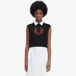 Laurel Wreath Knitted Vest