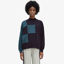 Chequerboard Panel Sweatshirt