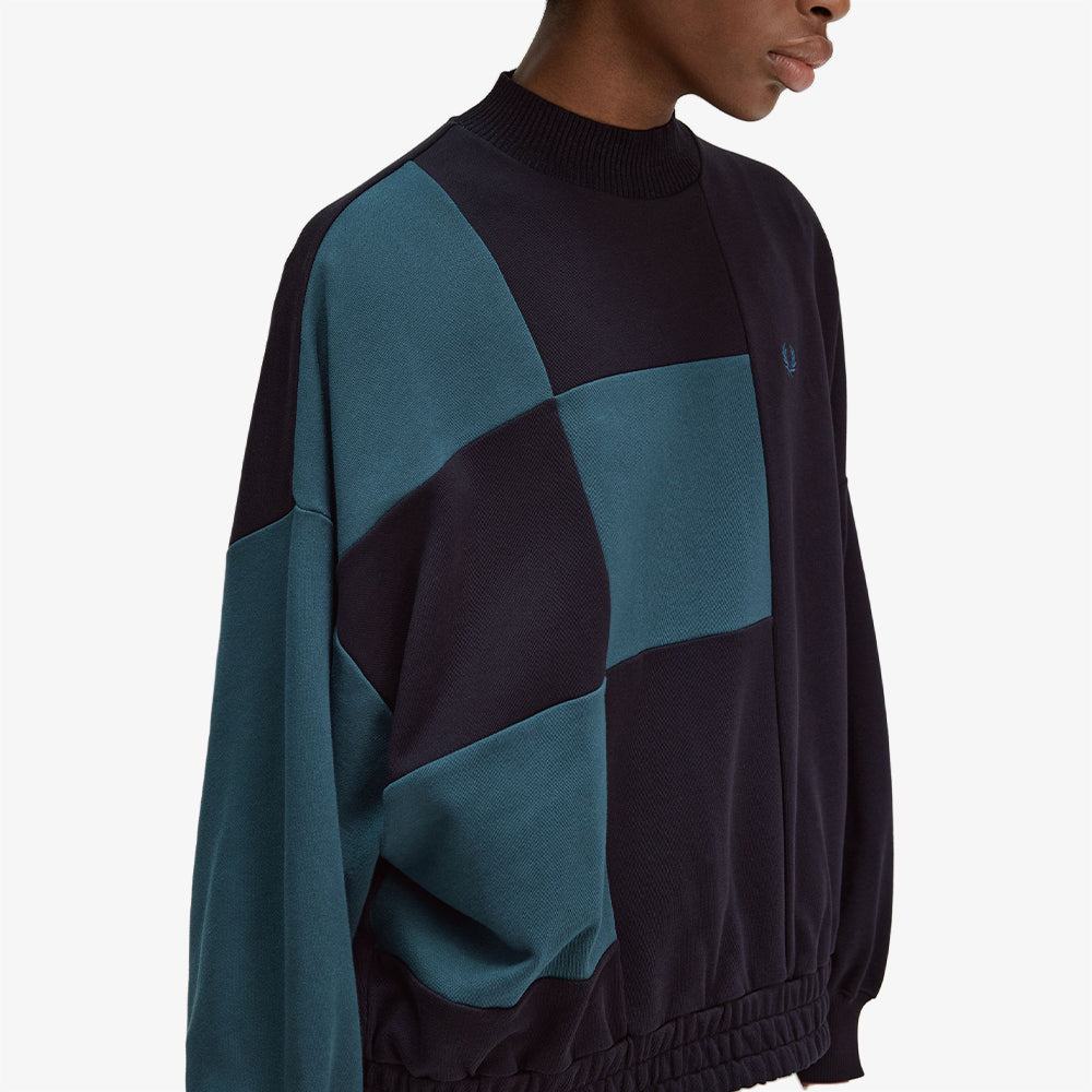 Chequerboard Panel Sweatshirt