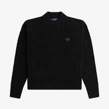 Chenille Grid Knit