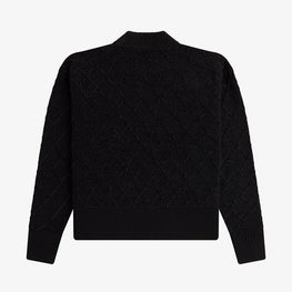 Chenille Grid Knit