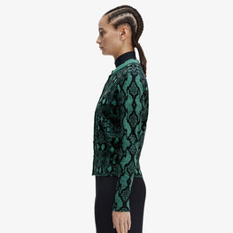 Amy Snake Print Cardigan