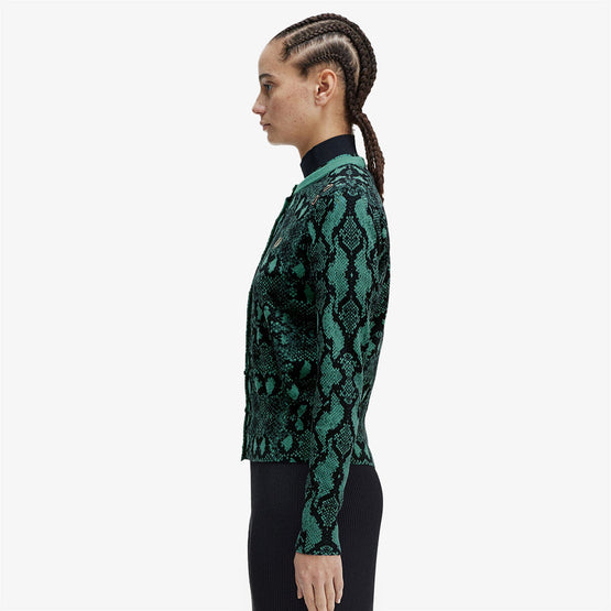 Amy Snake Print Cardigan