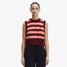 Amy Striped Knitted Vest