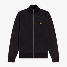 Textured Zip-Through Cardigan