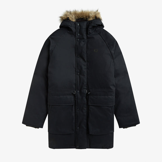 Padded Waxed Cotton Jacket