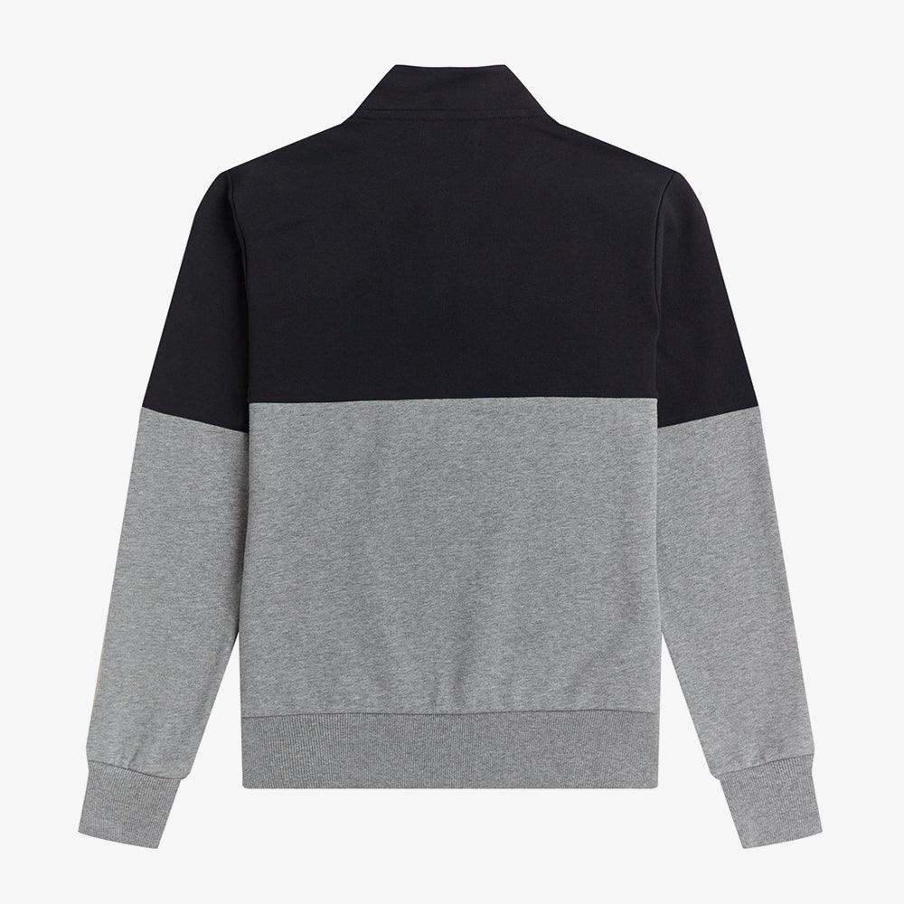 Clrblock Half Zip Sweatshirt