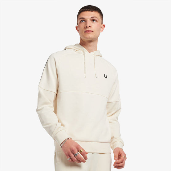 Panelled Hooded Sweatshirt