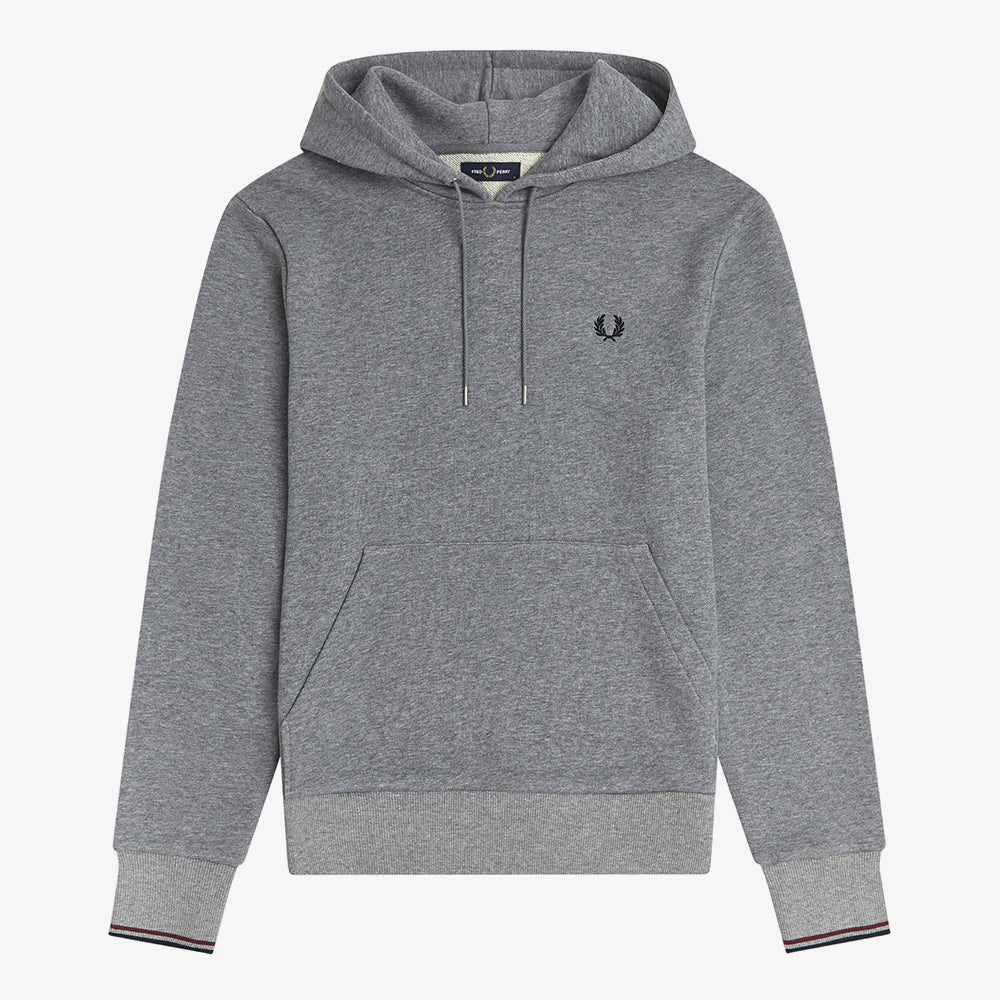 Tipped Hooded Sweatshirt