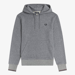Tipped Hooded Sweatshirt