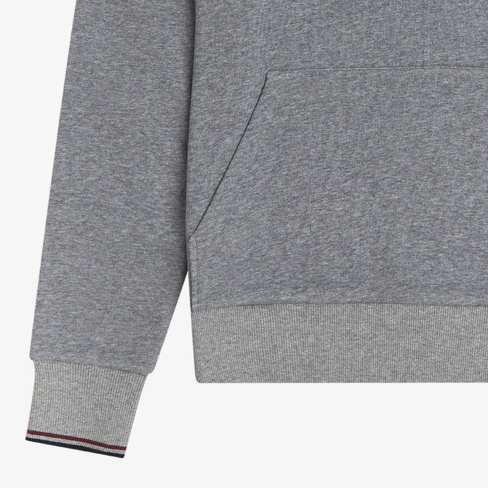 Tipped Hooded Sweatshirt