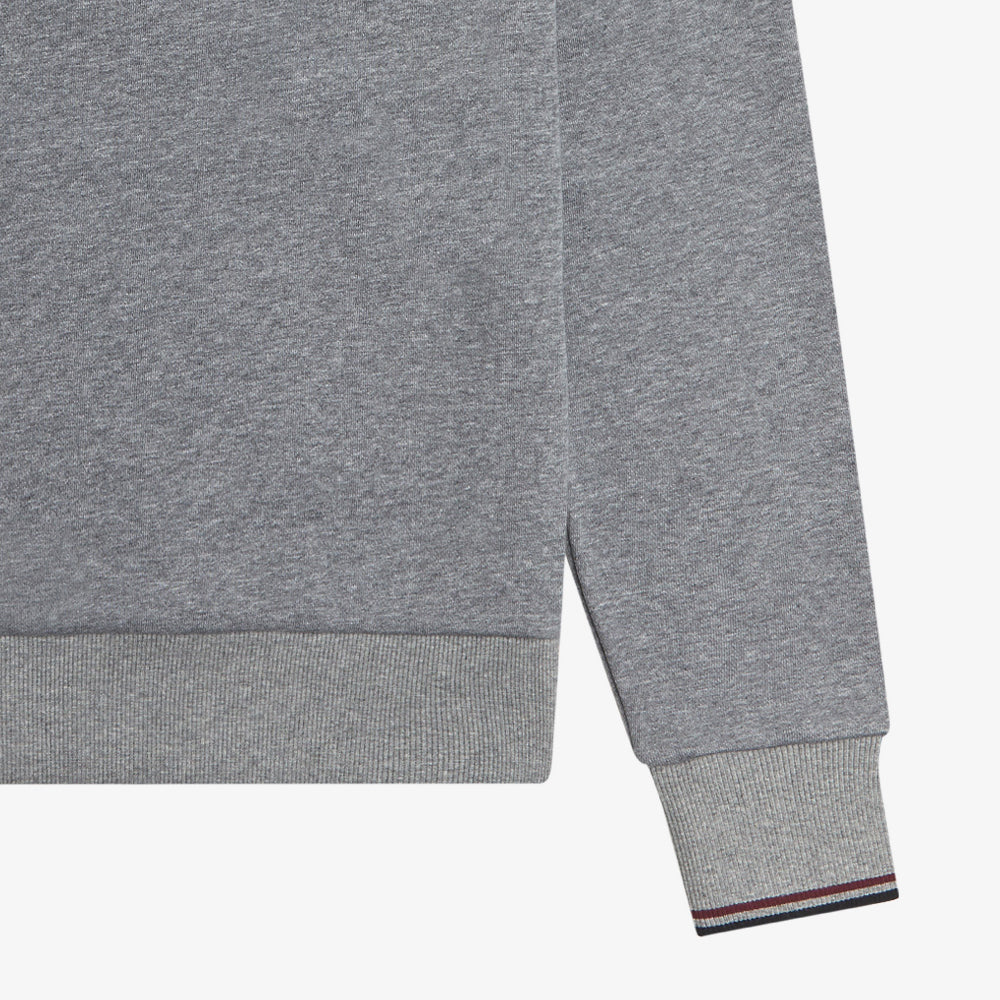 Tipped Hooded Sweatshirt