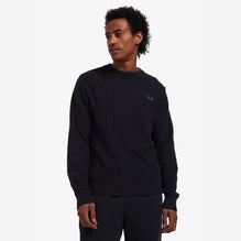 Textured Crew Neck Knit