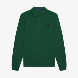 LS Plain Fred Perry Shirt