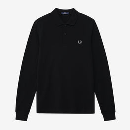 LS Plain Fred Perry Shirt
