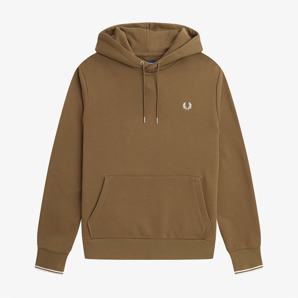 Tipped Hooded Sweatshirt