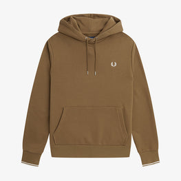 Tipped Hooded Sweatshirt