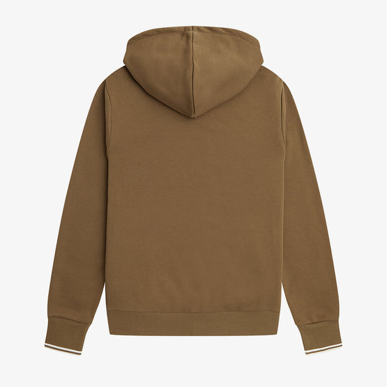 Tipped Hooded Sweatshirt