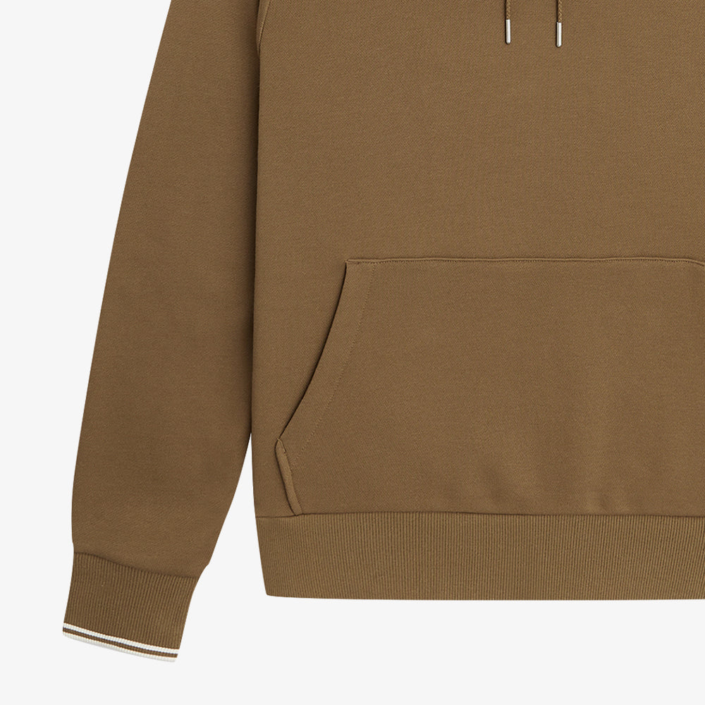 Tipped Hooded Sweatshirt