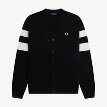 Tipped Sleeve Cardigan