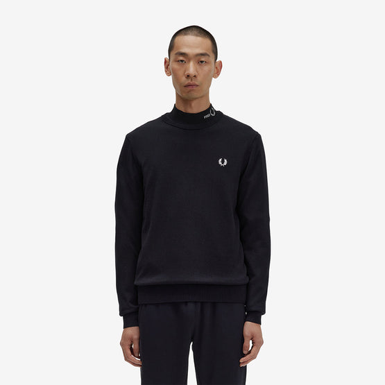 Graphic Laurel Wreath Knit