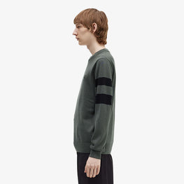 Tipped Sleeve Knit