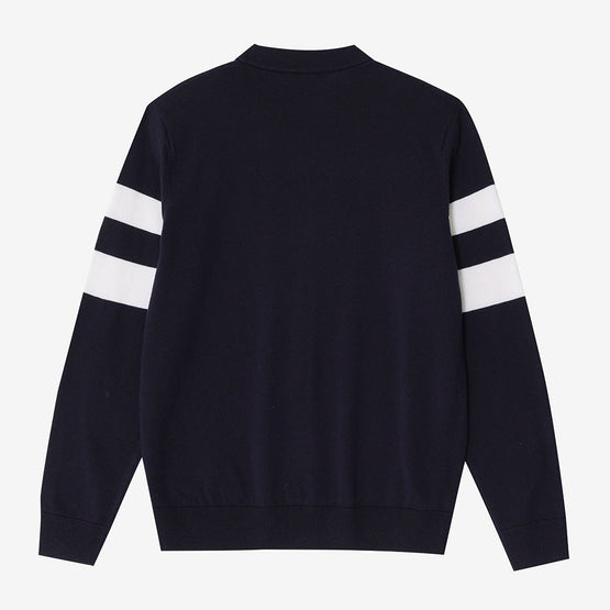Tipped Sleeve Cardigan