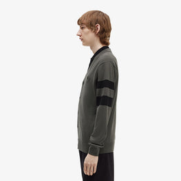 Tipped Sleeve Cardigan