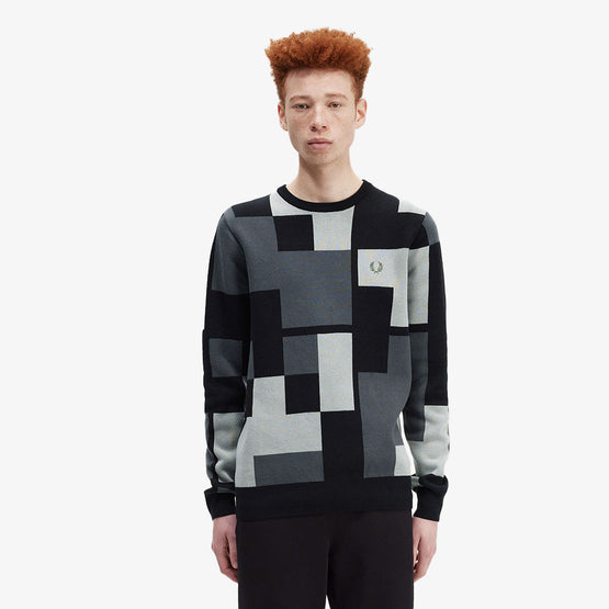 Pixel Jacquard Knit
