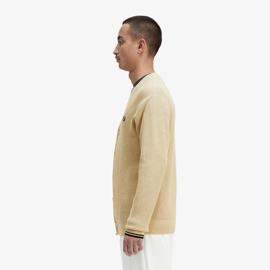 Waffle Stitch Cardigan
