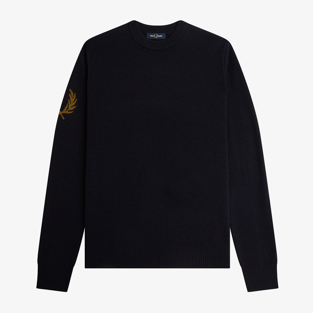 Laurel Wreath Crew Knit