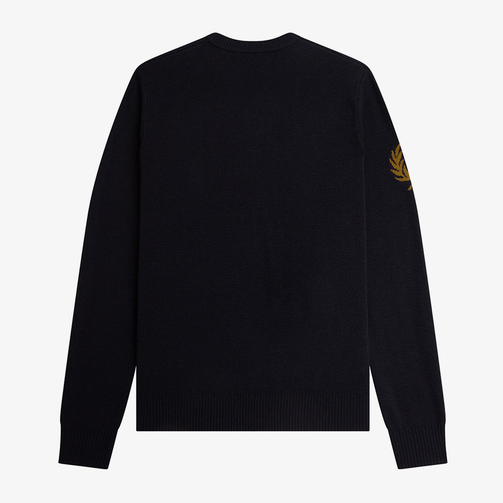 Laurel Wreath Crew Knit