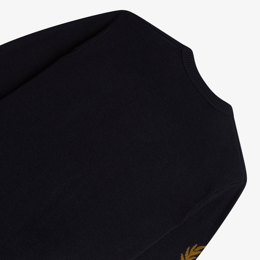 Laurel Wreath Crew Knit