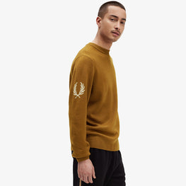 Laurel Wreath Crew Knit
