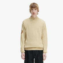 Laurel Wreath Mock Neck Knit