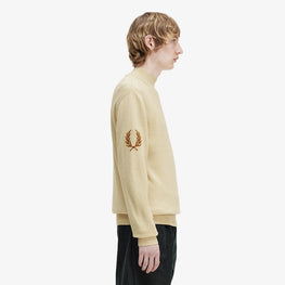 Laurel Wreath Mock Neck Knit