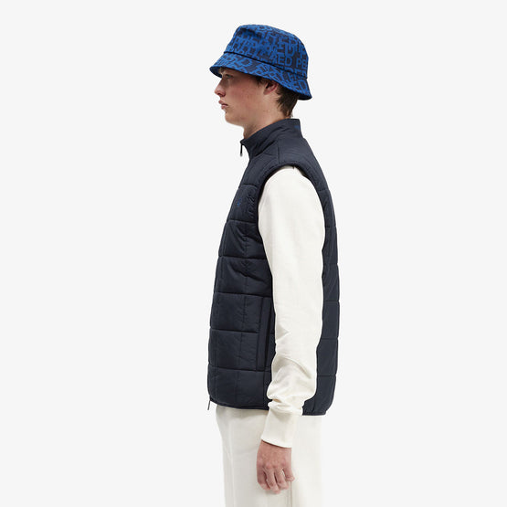 Grid Detail Insulated Gilet