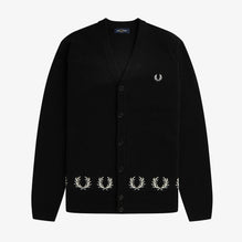 Laurel Wreath Trim Cardigan