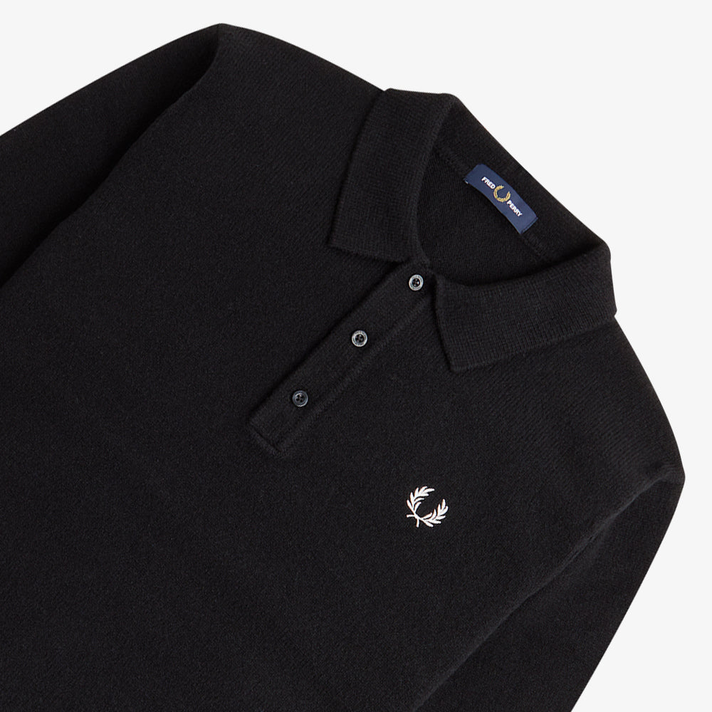 Laurel Wreath Trim Knit Shirt