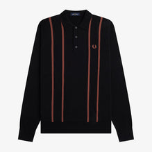 Vertical Stripe Knitted Shirt