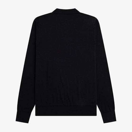 Vertical Stripe Knitted Shirt