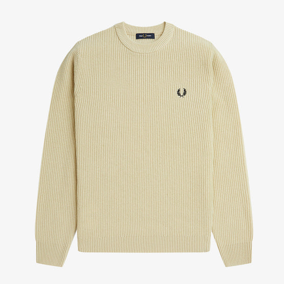 Textured Lambswool Knit