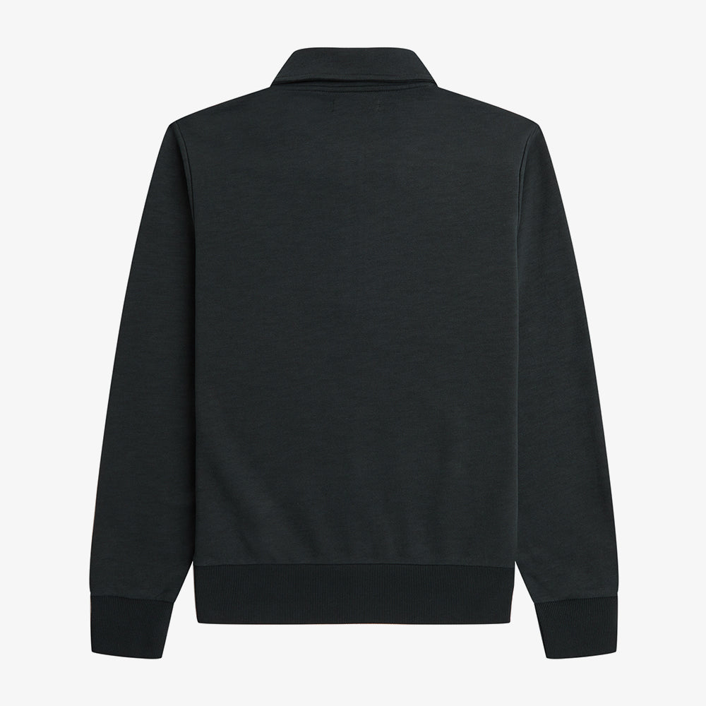 Zip Neck Collar Sweatshirt