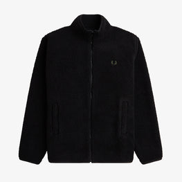 Zip Through Borg Fleece